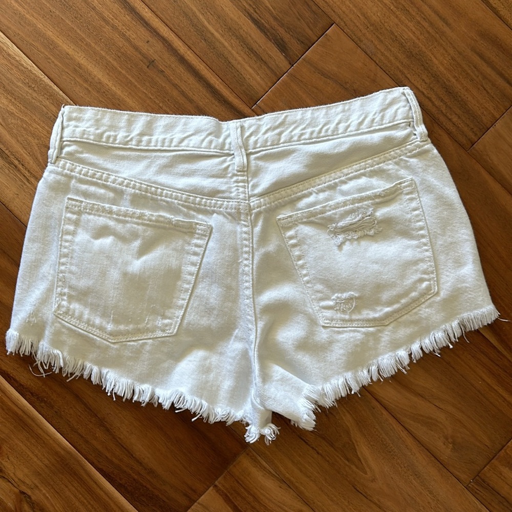 Free People Jean Shorts